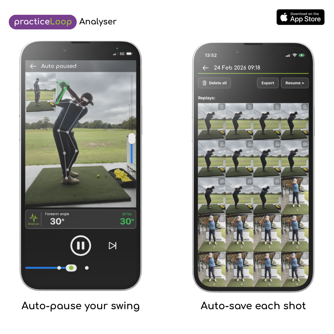 Golf Net Analyser Combo